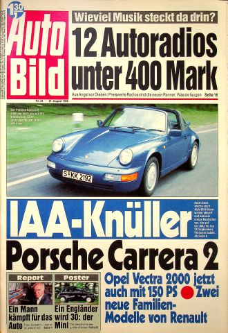 Deckblatt Auto Bild (34/1989)